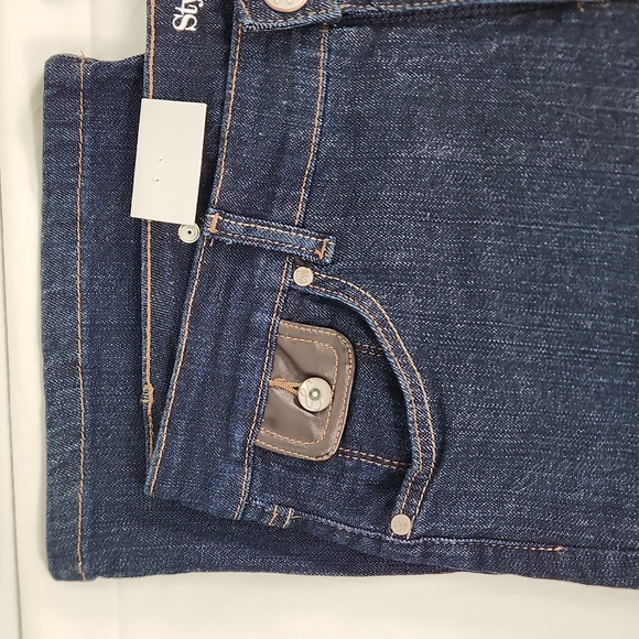 NWT Style & Co Bootcut Rinse Wash Size 12 Curvy Boot CUT Jeans - Picture 6 of 17